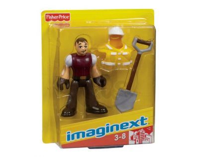 Fisher Price Imaginext kolekce figurek - R4324 Stavební dělník