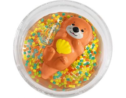Fisher Price Zvířátko v kouli oranžový medvídek