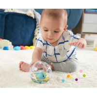 Fisher Price Zvířátko v kouli zelená velryba 3