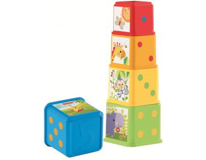 Fisher Price Zvířátková věž - Poškozený obal