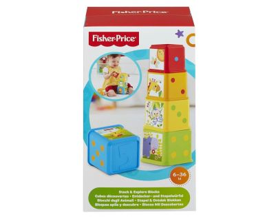 Fisher Price Zvířátková věž - Poškozený obal
