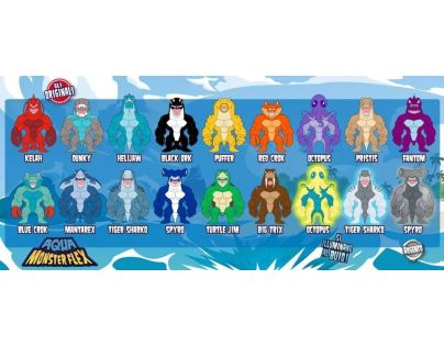 Flexi Monster AQUA č.6 Octopus