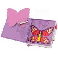Flutterbye Motýlí deník - Růžový motýlek 2