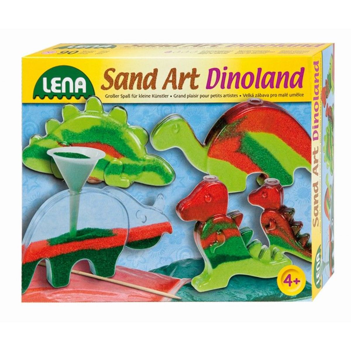 Lena Fotorámeček z barevným pískem Malý dinosaurus 1