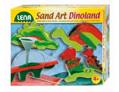 Lena Fotorámeček z barevným pískem Malý dinosaurus 1
