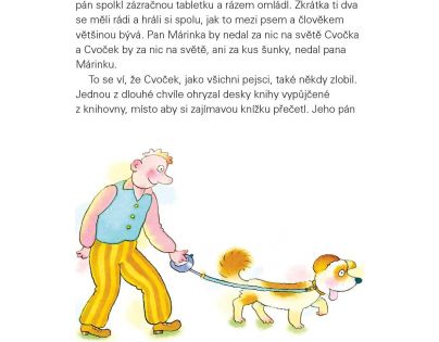 Fragment Cvoček a pan Márinka