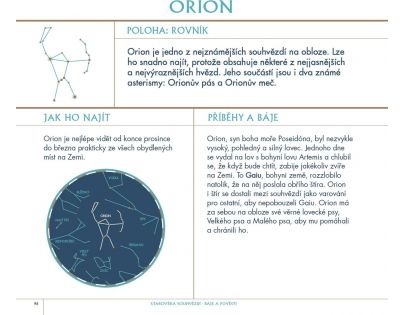Fragment Hvězdná obloha