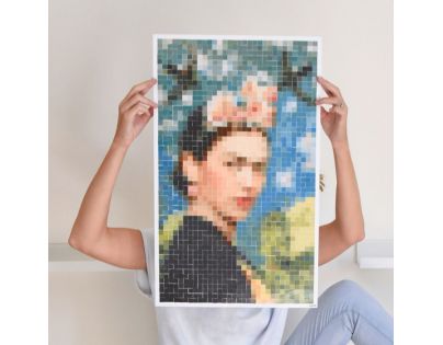 Poppik Samolepkový plakát Frida Kahlo portrét