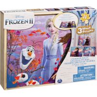 Spin Master Frozen 2 dřevěné puzzle 3 x 24 dílků 2
