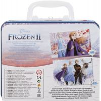 Spin Master Frozen 2 puzzle v plechovém kufříku 2 x 48 dílků 5