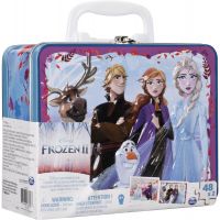 Spin Master Frozen 2 puzzle v plechovém kufříku 2 x 48 dílků Spin Master Frozen 2 puzzle v plechovém kufříku 2 x 48 dílků
