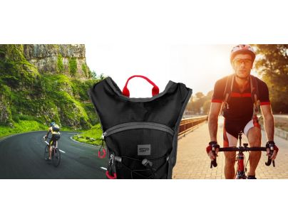 Fuji Sportovní, cyklistický a běžecký batoh 5 l černý