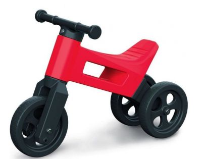 Teddies Funny Wheels Odrážedlo 2v1 červené