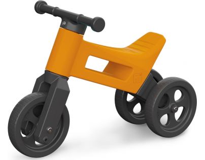 Teddies Funny Wheels Odrážedlo 2v1 oranžové