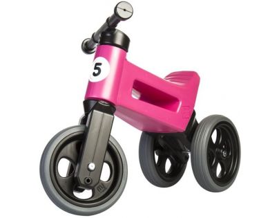 Funny Wheels Odrážedlo New Sport 2v1 růžové