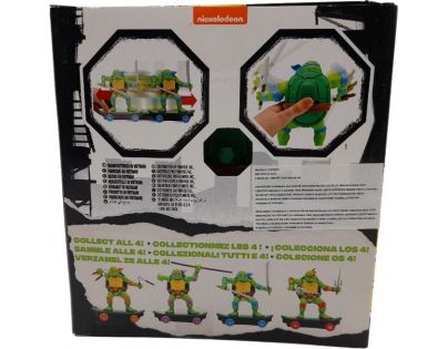 Funrise Želvy Ninja na skejtu Sewer Shredders Leonardo