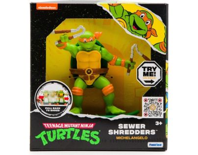 Funrise Želvy Ninja na skejtu Sewer Shredders Michelangelo