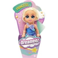 Funville Dreameez mini princezna v kornoutku blond vlásky a modré šaty 2