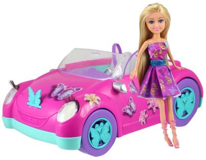 Funville Motýlí panenka Sparkle Girlz se stylovým autem