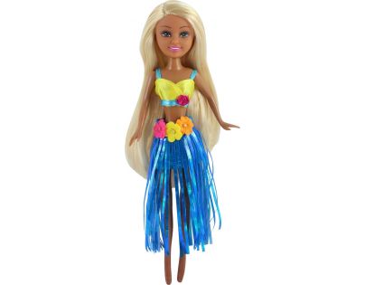 Funville Panenka z Oceanie Sparkle Girlz v kornoutu modrá sukně