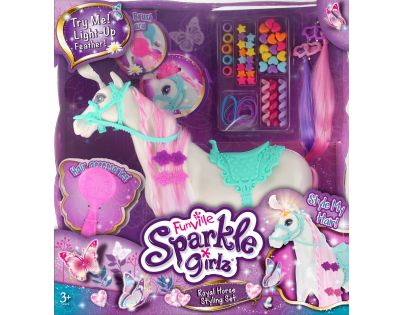 Funville sparkle girlz cheap royal horse styling set