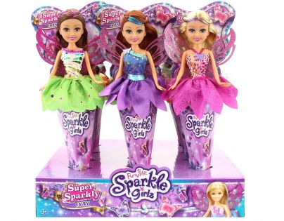 Funville Víla v kornoutu Sparkle Girlz růžová sukně