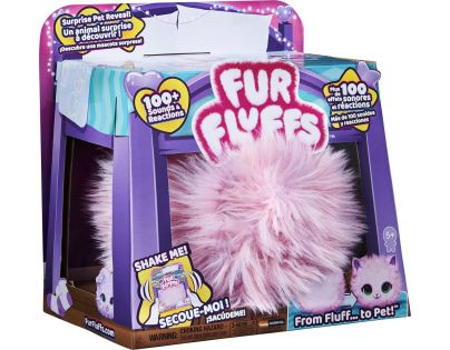 Spin Master Fur Fluff interaktivní plyšové koťátko 20 cm