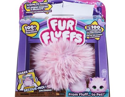 Spin Master Fur Fluff interaktivní plyšové koťátko 20 cm