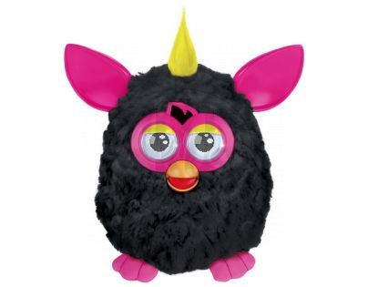 Furby Hot - A3122 Černý-růžové uši