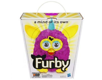 Furby Hot - A3149 Růžový-žluté uši