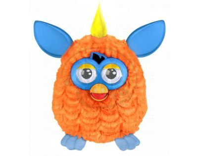 Furby Hot - Poškozený obal - A3121 Oranžový-modré uši