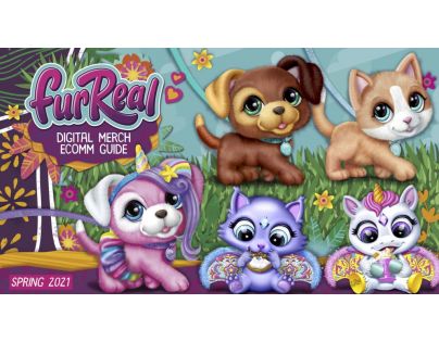 Hasbro Furreal Friends Glamalots