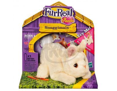 Interaktivní zvířátka do dlaně Furreal Friends 93717 - Kotě hnědobílé