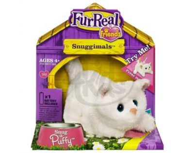 Interaktivní zvířátka do dlaně Furreal Friends 93717 - Králík bíločerný