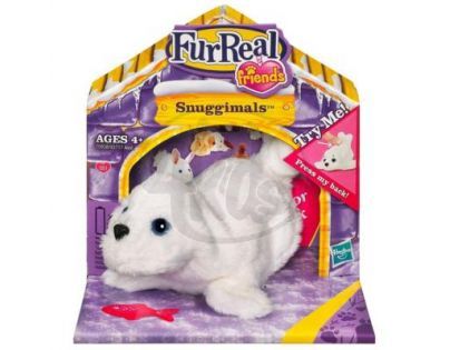 Interaktivní zvířátka do dlaně Furreal Friends 93717 - Pes šedobílý 98826