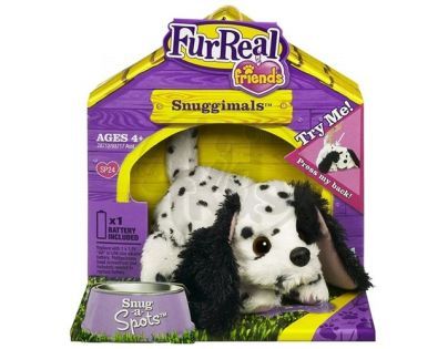 Interaktivní zvířátka do dlaně Furreal Friends 93717 - Pes šedobílý 98826