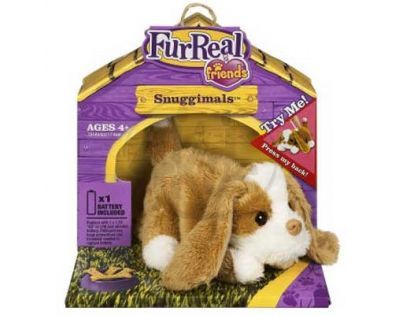 Interaktivní zvířátka do dlaně Furreal Friends 93717 - Pes šedobílý 98826