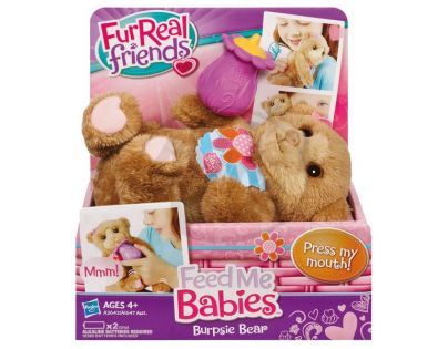 Hasbro A1647 - FurReal Friends - Zvířátko s krmením - méďa