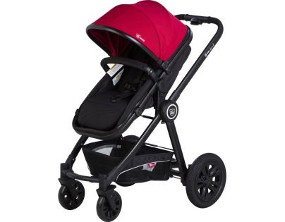 G-mini Kombinovaný kočár Grand Bordó černá