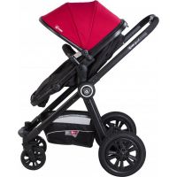 G-mini Kombinovaný kočár Grand Bordó černá 3