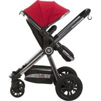 G-mini Kombinovaný kočár Grand Bordó černá 4