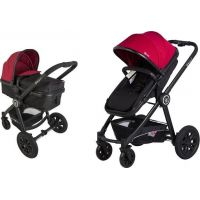 G-mini Kombinovaný kočár Grand Bordó černá 5