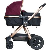 G-mini Kombinovaný kočár Grand Fuchsia zlatá - Poškozený obal  2