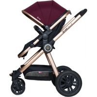 G-mini Kombinovaný kočár Grand Fuchsia zlatá - Poškozený obal  3