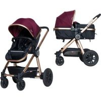 G-mini Kombinovaný kočár Grand Fuchsia zlatá - Poškozený obal  4