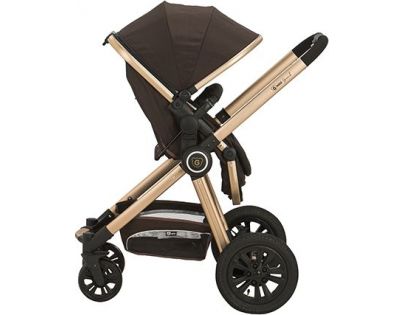 G-mini Kombinovaný kočár Grand Hnědá zlatá