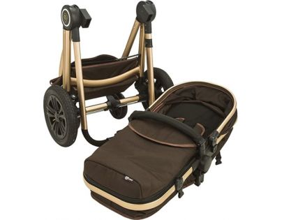 G-mini Kombinovaný kočár Grand Hnědá zlatá