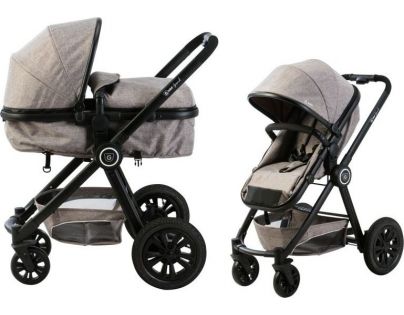 G-mini Kombinovaný kočár Grand Melange černá