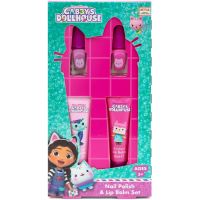 Gabbys Dollhouse set balzámů na rty a laků na nehty