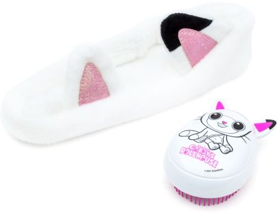 Gabbys Dollhouse set kartáč na vlasy + kosmetická čelenka